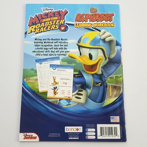 Disney Jr Educational 3 Workbooks Colors & Shapes, Alphabet Numbers & Counting - Picture 7 of 13